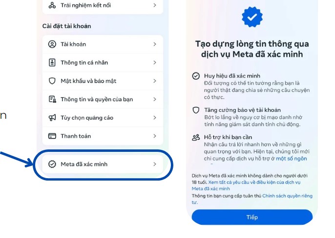 Cách nhận biết Via có nút lên tích xanh